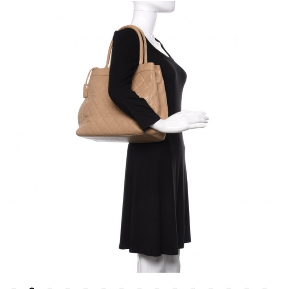 Chanel Matelasse Caviar CC Tote - Picture 14 of 16